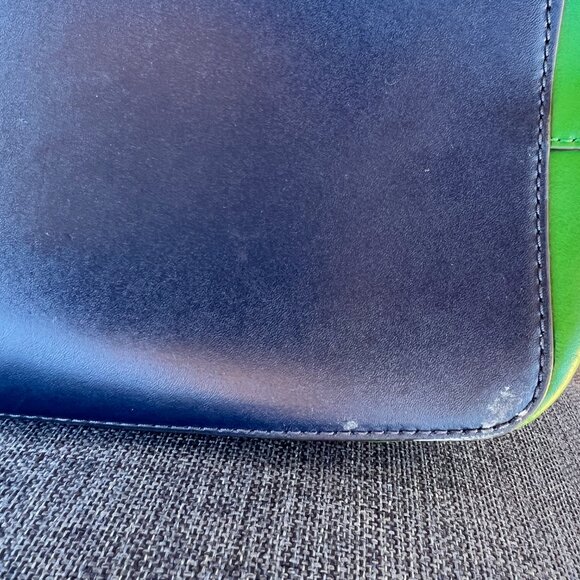 Kate Spade Green and Blue Tote - Picture 6 of 6